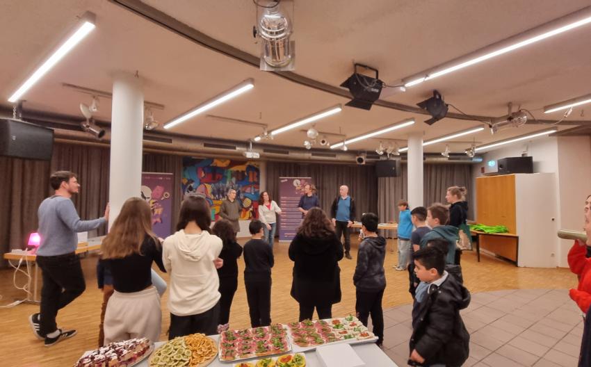 Feierlicher Abschluss des WE ARE Game Jam